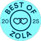 Best of Zola 2025 logo